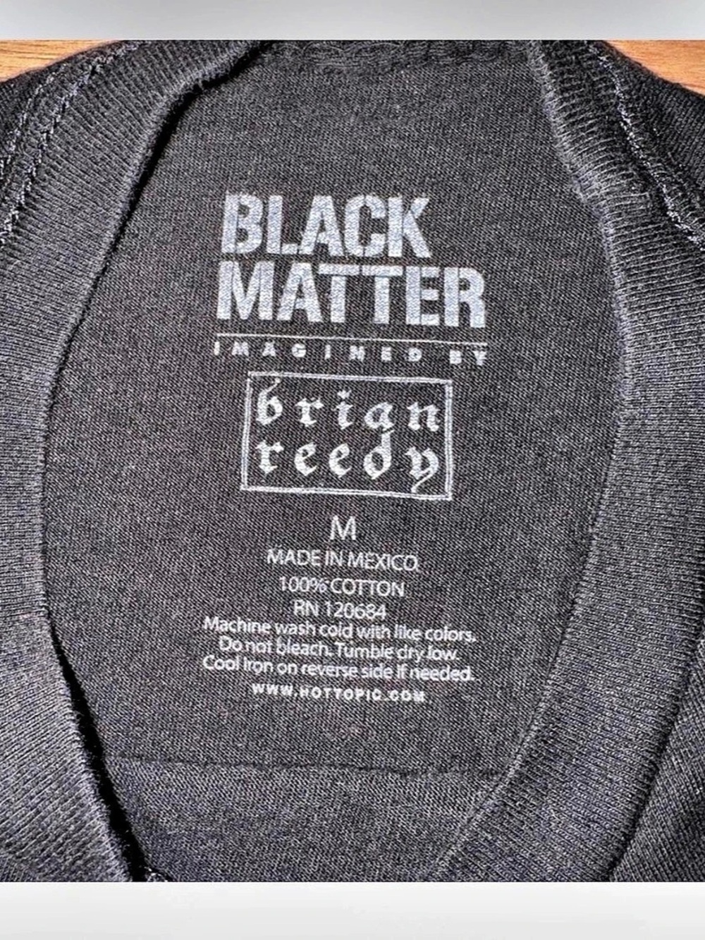 Black Matter Apparel “Champ” Graphic Tee Black Size Medium - Picture 3 of 3